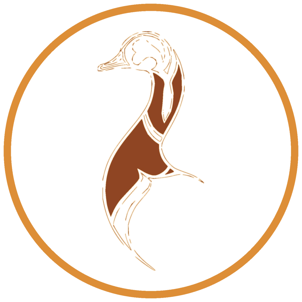 GUSI Restaurant — Greenwich Village, NYC GUSI Restaurant logo — a hand-drawn brown and amber goose standing inside a thin amber circle, the brand mark of GUSI Eastern European restaurant and bar in Greenwich Village, NYC